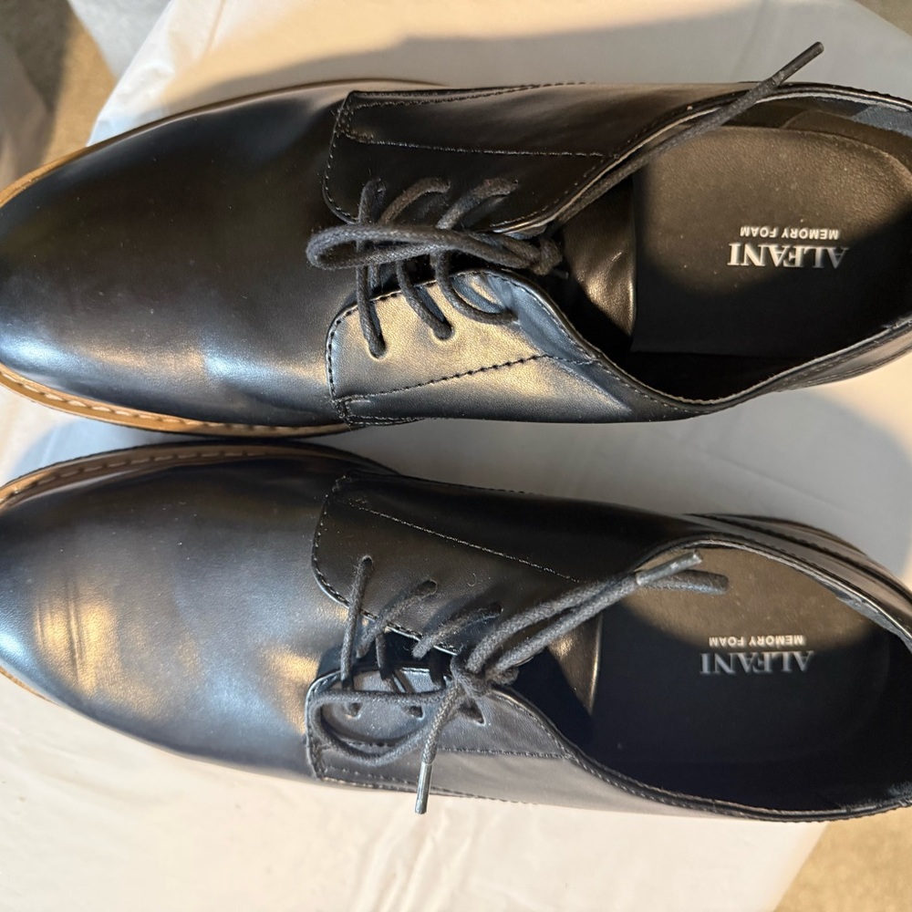 Alfani Men's Black Oxford Shoes